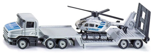 Siku - Low Loader With Helicopter - 1610