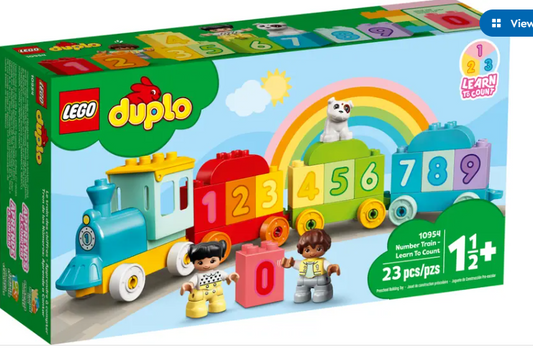 Lego Duplo- Number Train - Learn To Count