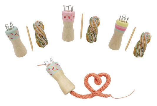 Wooden Knitting Dolls