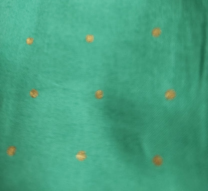 Korango- Gold Spot Cotton Poplin Short Green