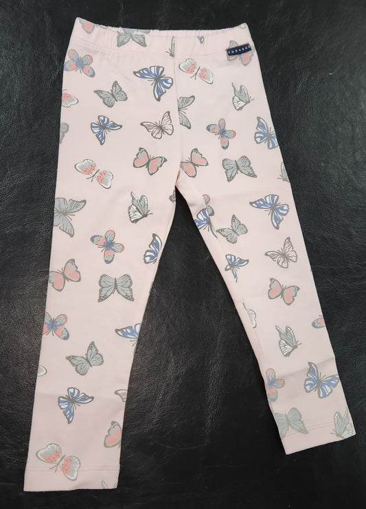 Korango Butterfly Print Legging Fairytale Pink