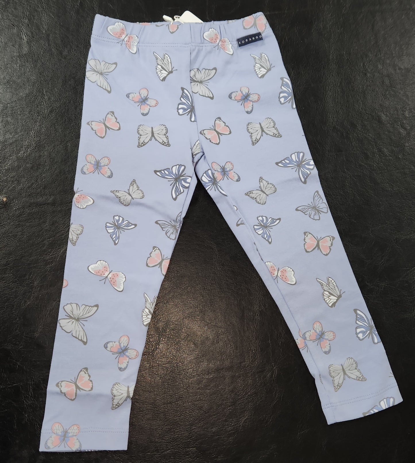 Korango Butterfly Print Legging Blue Herron