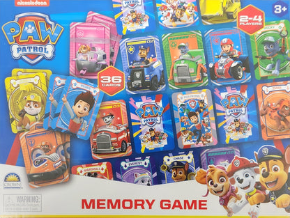 Paw Patrol Memory Game