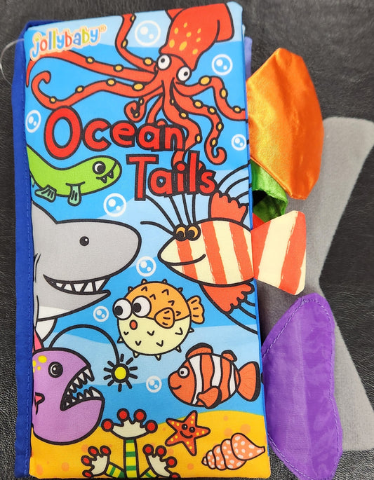 Jolly Baby - Fabric Book -Ocean Tails