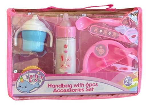 Baby Doll Accessory Set in Carry Bag