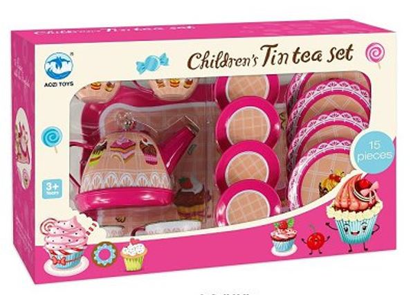 Children's Tin Tea Set