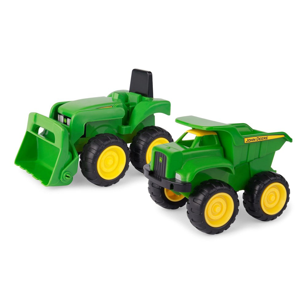 John Deere Sand Pit Vehicles Assorted 15cm