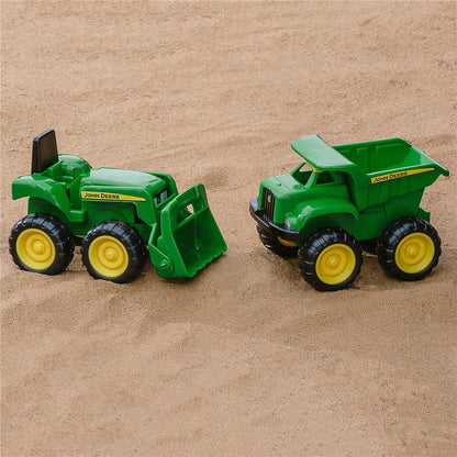 John Deere Sand Pit Vehicles Assorted 15cm