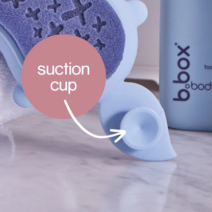 B.box - Baby Bath Brush + Sponge