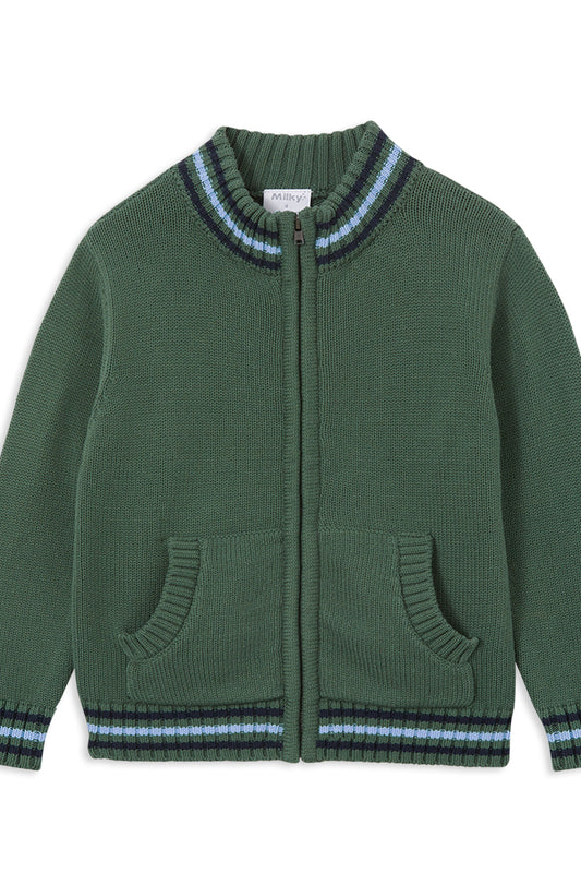 Urban Green Knit Jacket