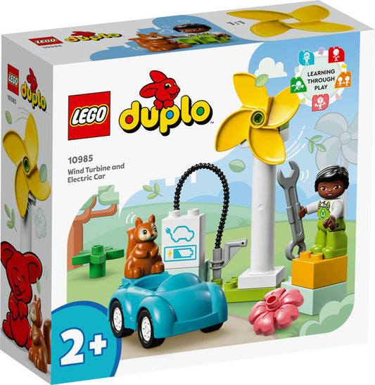 Lego Duplo- Wind Turbine and Electric Car