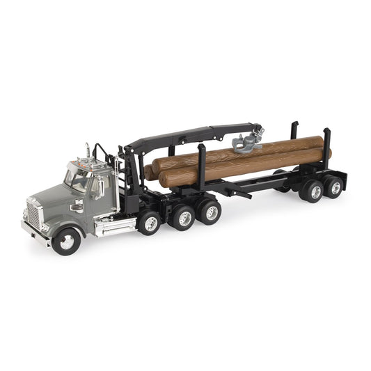 Big Roads Freightliner 122SD Semi with logging Grapple 1:32