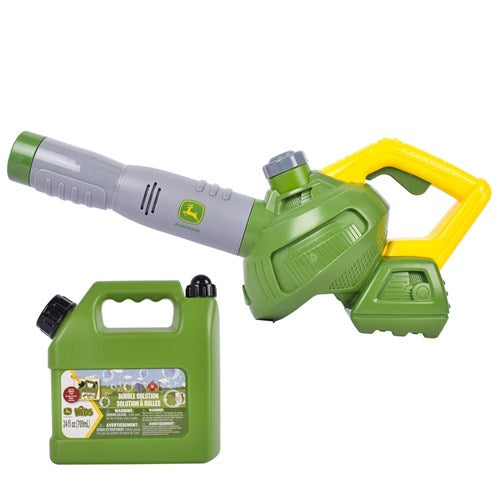 John Deere - Bubble N Fun Leaf Blower Combo With 709ml Bubble Refill Jerry Can