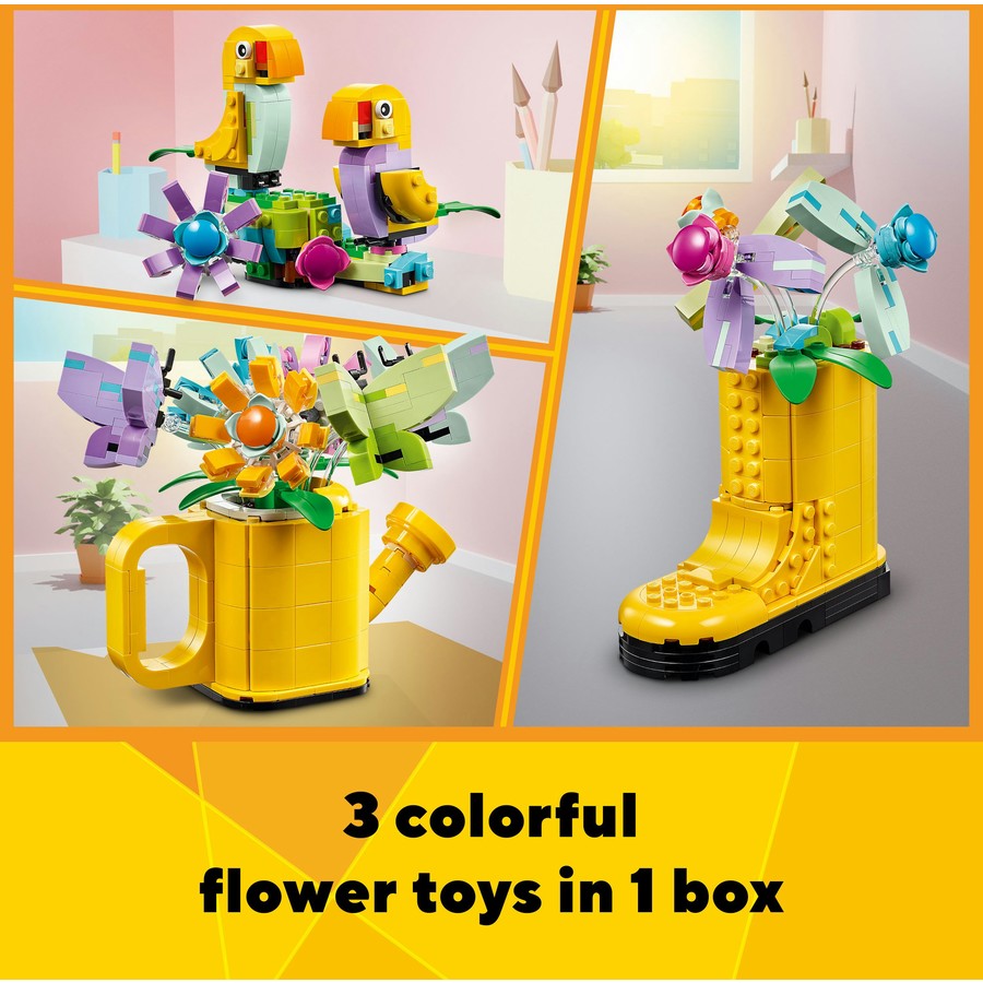 Lego Creator - 3in1 Flower in Watering Can