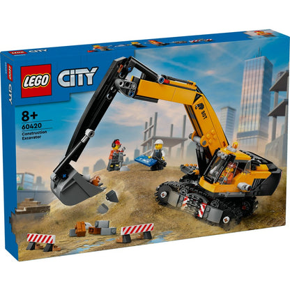 Lego City - Yellow Construction Excavator 60420