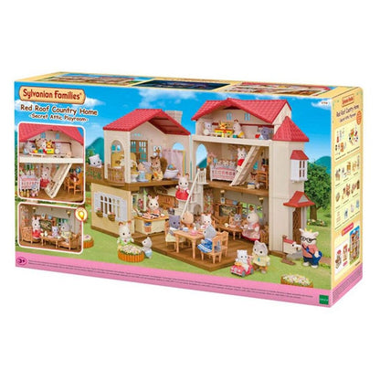 Sylvanian Families - Red Roof Country Home with Attic