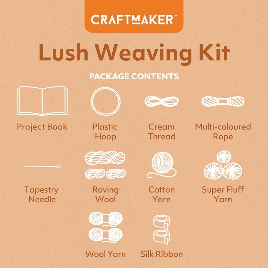 Craftmaker - Lush Weaving Kit