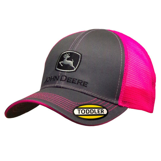 John Deere SnapBack Toddler Cap -Neon Mesh