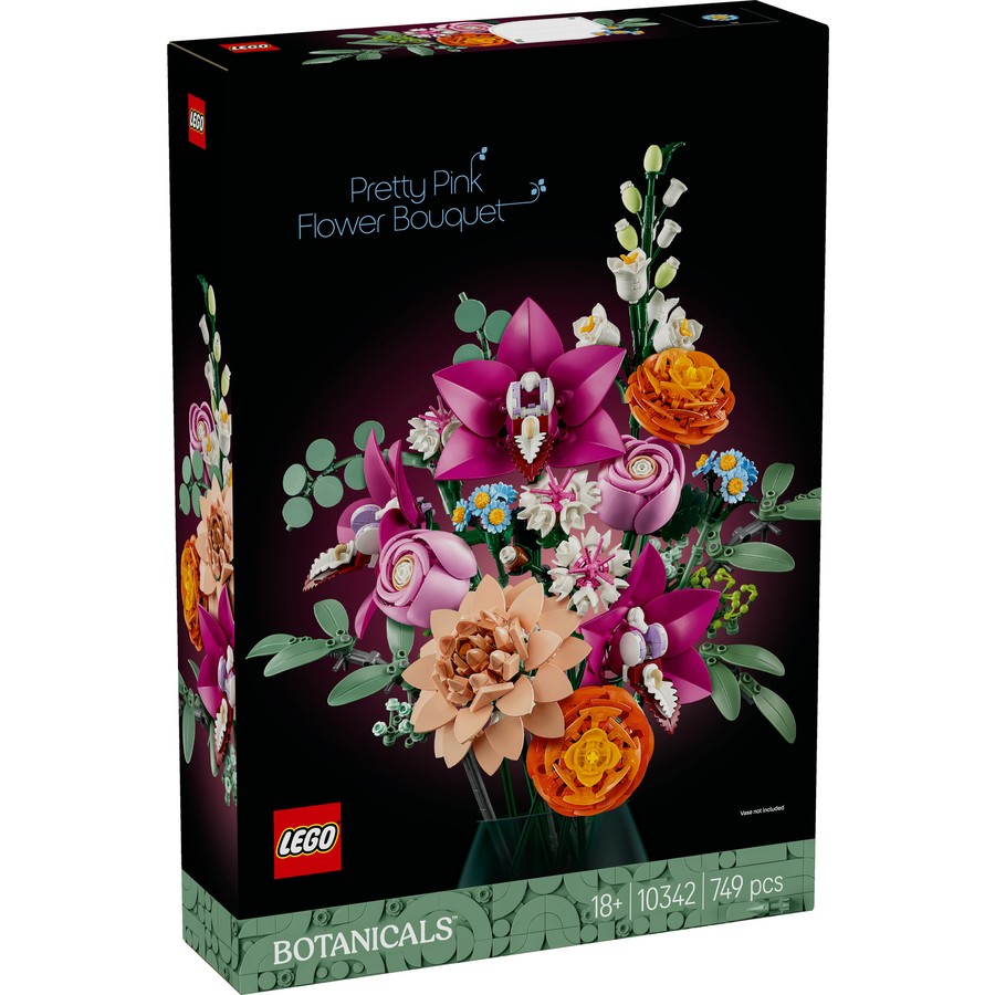 Lego Botanicals - Pretty Pink Flower Bouquet 10342