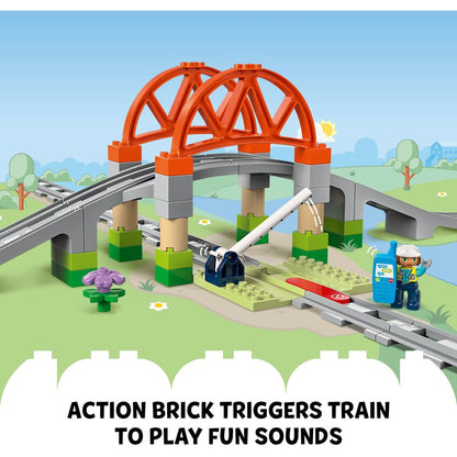 Lego Duplo - Train Bridge and Tracks Expansion Set 10426