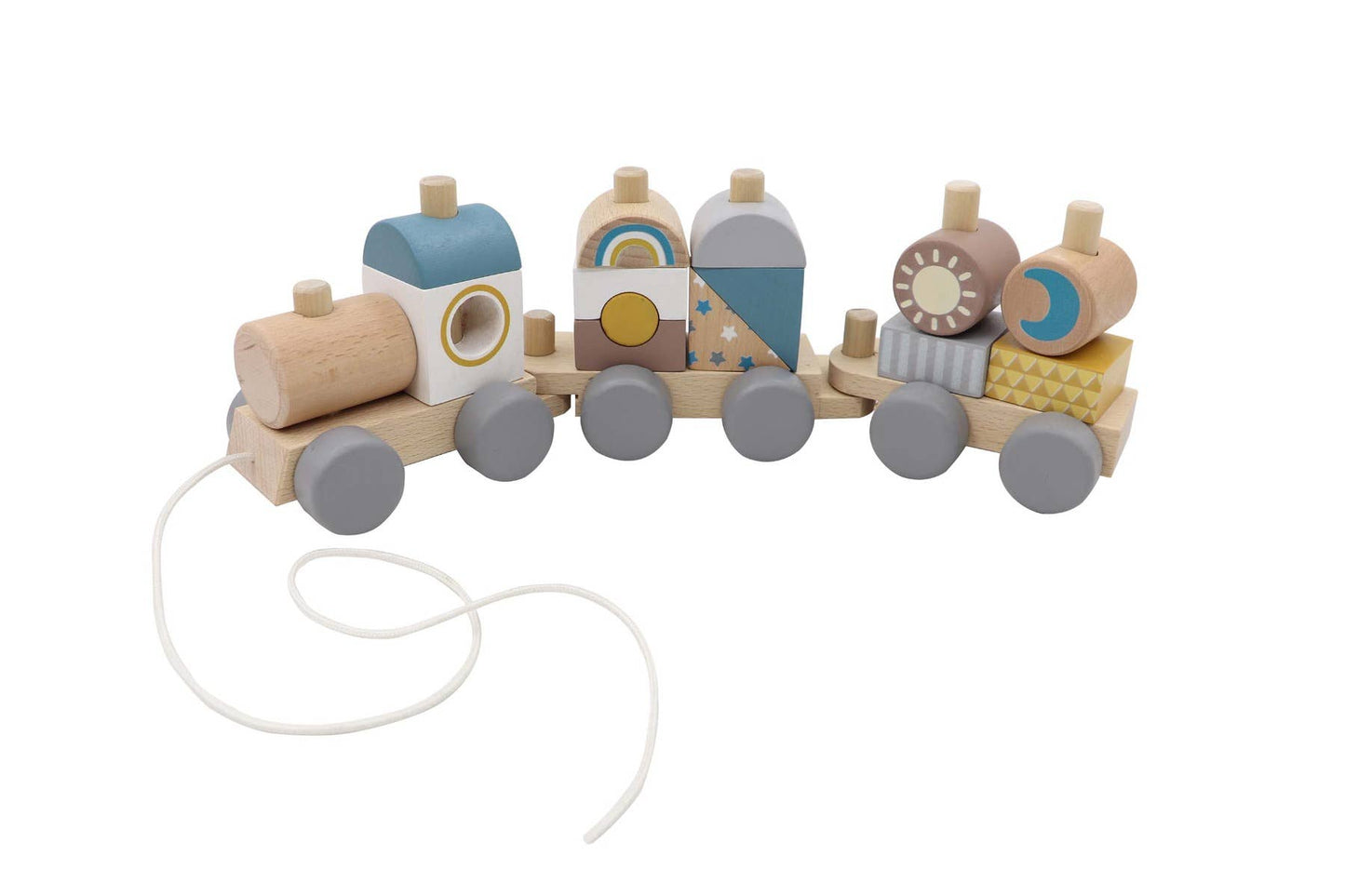 Wooden Block Train