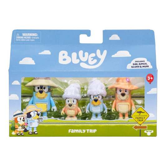 Bluey Figure 4 Pack