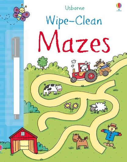 Usborne Wipe Clean Activity Books