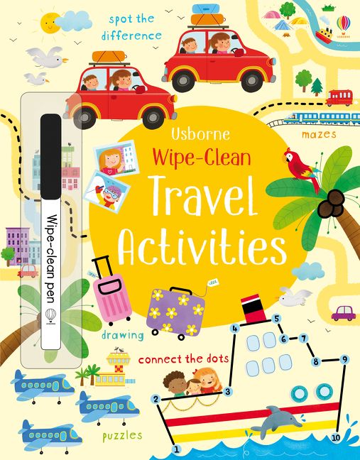 Wipe-Clean Travel Activities