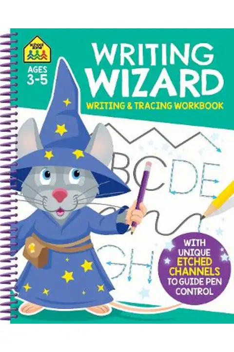 School Zone - Writing Wizard, Writing & Tracing Workbook