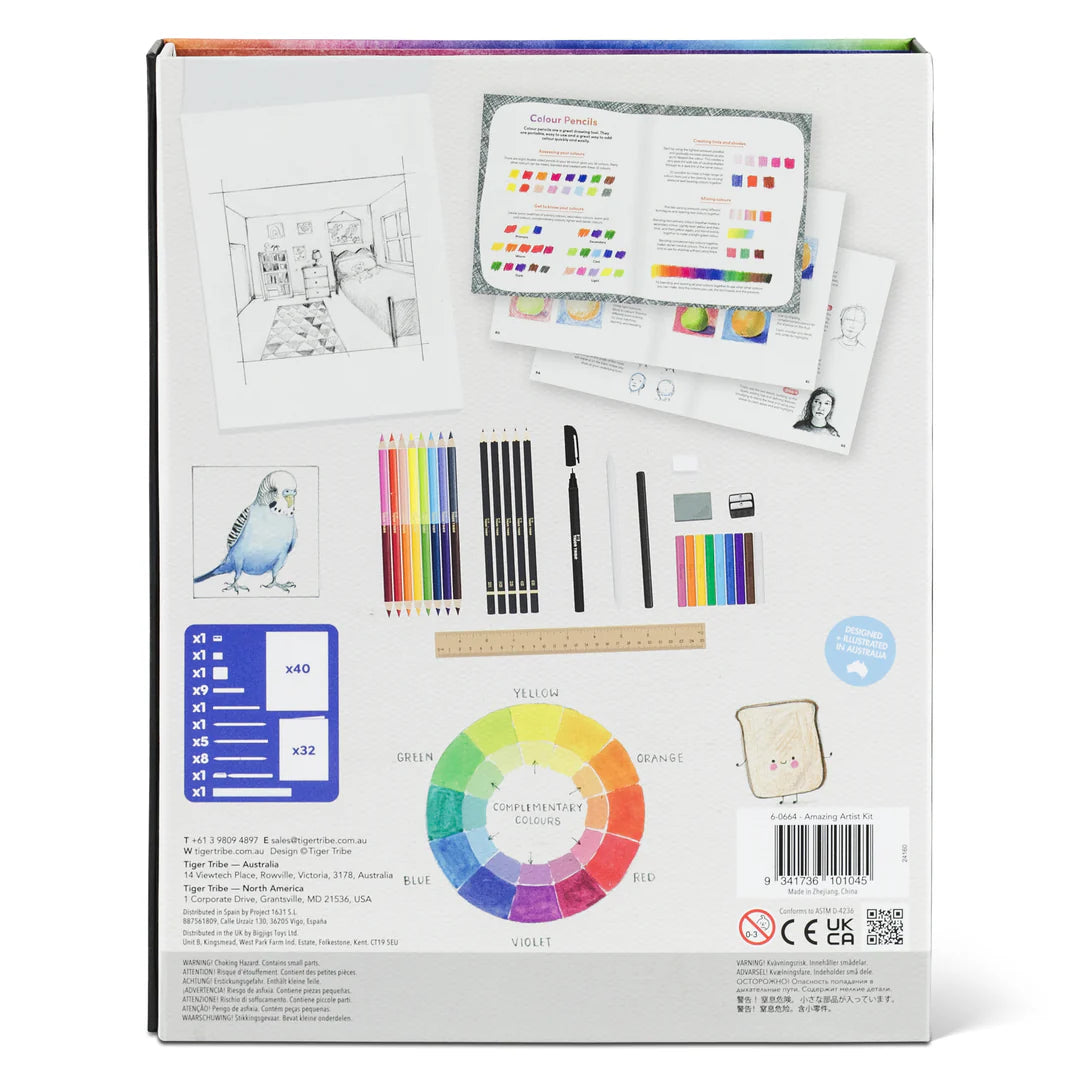 Tiger Tribe - Amazing Artist Kit - Learn. Imagine. Create.