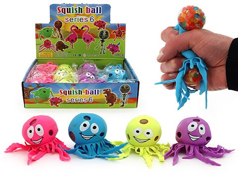 SQUISHY WATER ORBS OCTOPUS - 11cm