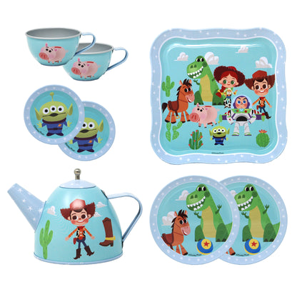 Pink Poppy- Toy Story Tin Tea Set