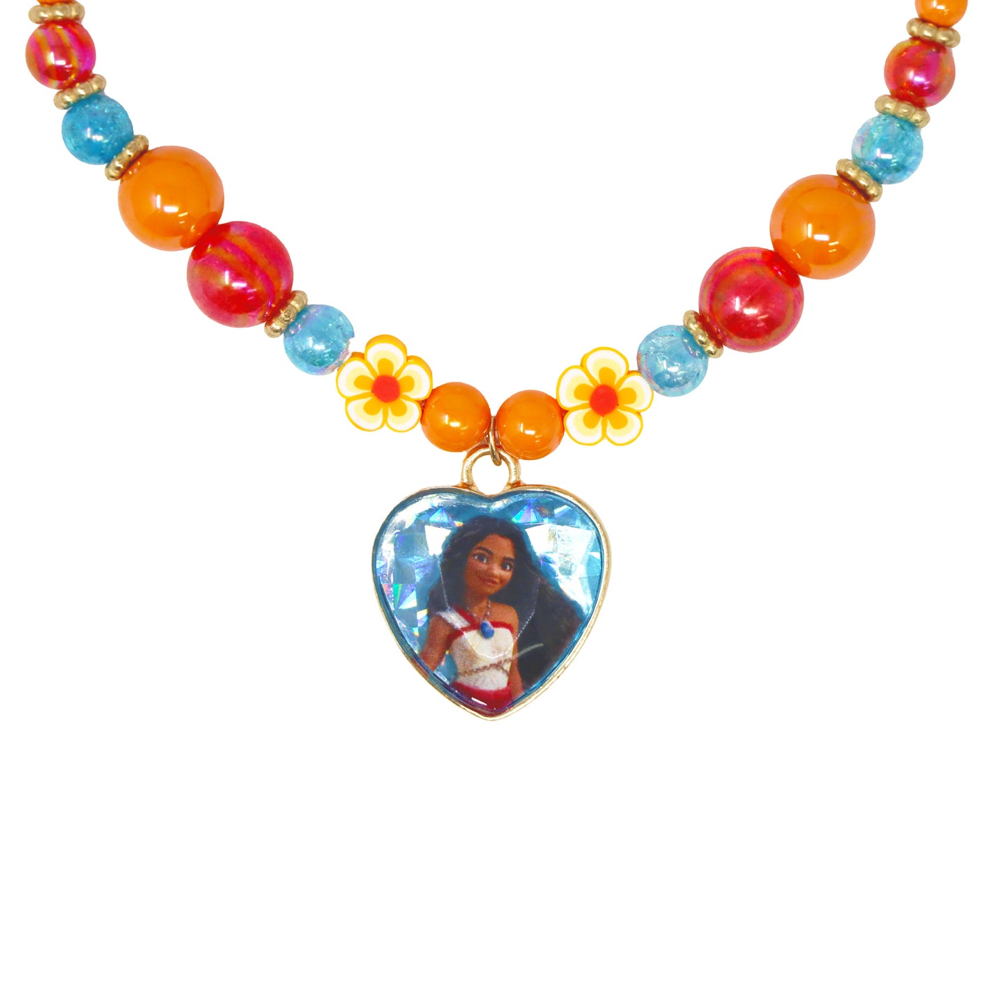 Pink Poppy - Disney Moana 2 Necklace and Bracelet Set