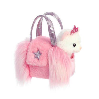 Fancy Pal - Toy Pet Carrier - Cat Frill Bag Pink W Star