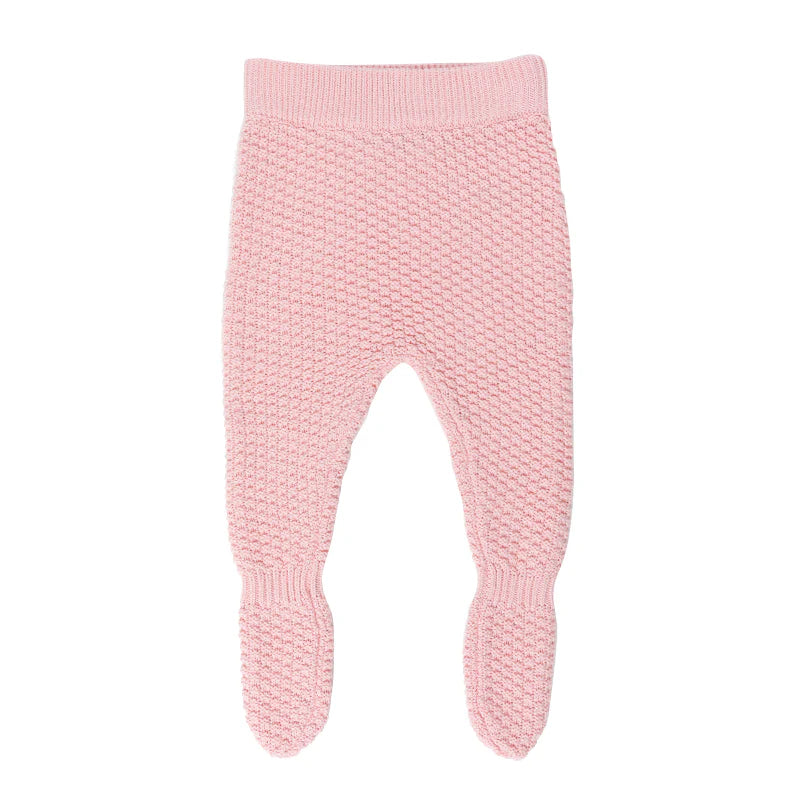 Footed Bubble Knit Pant Leggings