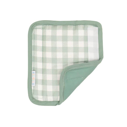 All4Ella Harness Covers & Pram Pegs- Gingham Sage