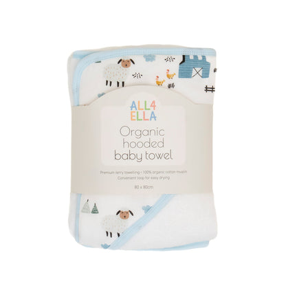 All4Ella - Organic Hooded Towel