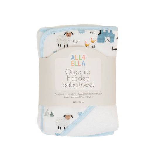 All4Ella - Organic Hooded Towel