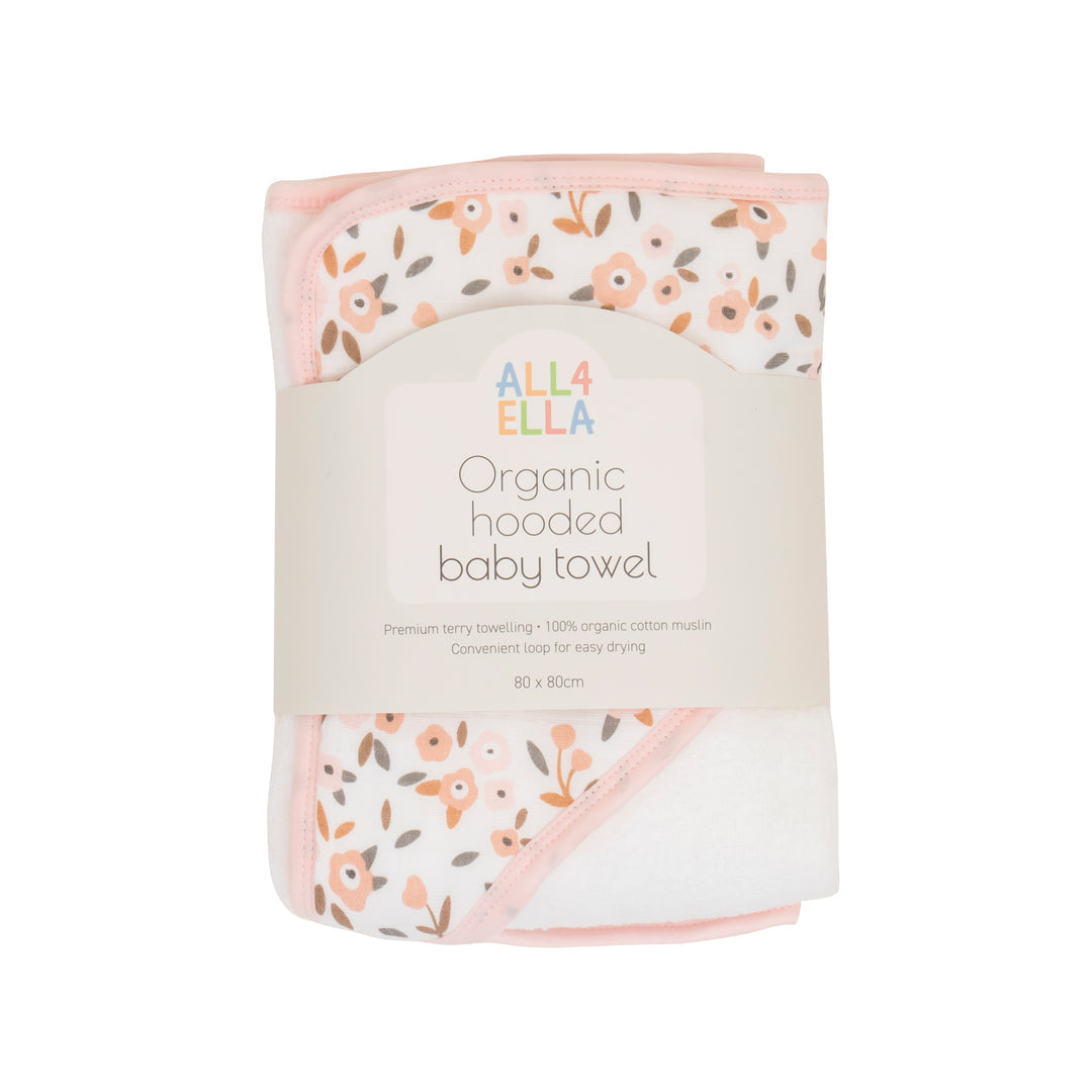 All4Ella - Organic Hooded Towel