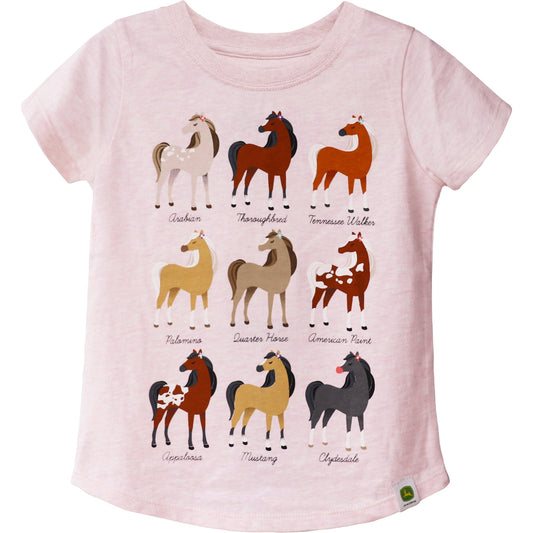 John Deere Tee Horse Breeds