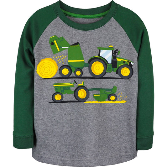 John Deere - Hay Baler Long Sleeve Tee