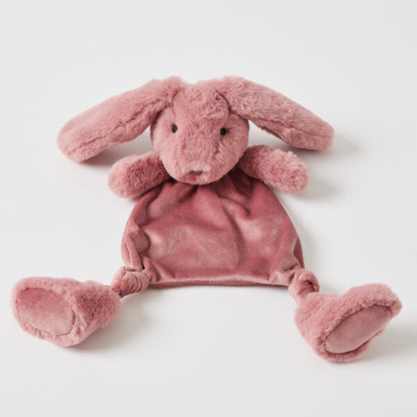 Giggle & Jiggle Rasperry Bunny Comforter