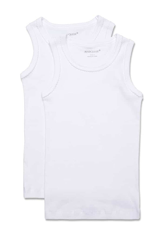 Marquise- White Singlets