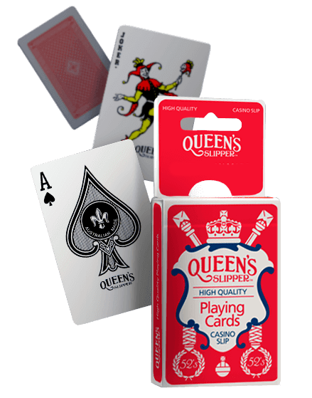 Queen's Slipper High Quality Playing Cards