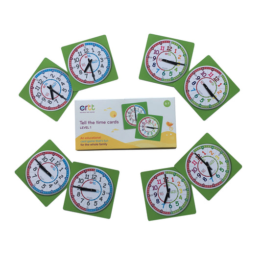 ertt Tell the Time Cards