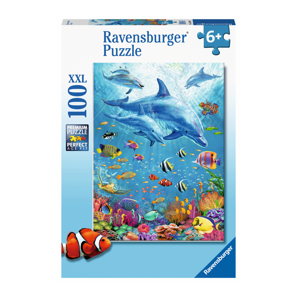 Ravensburger - 100pcs XXL Pod Of Dolphins