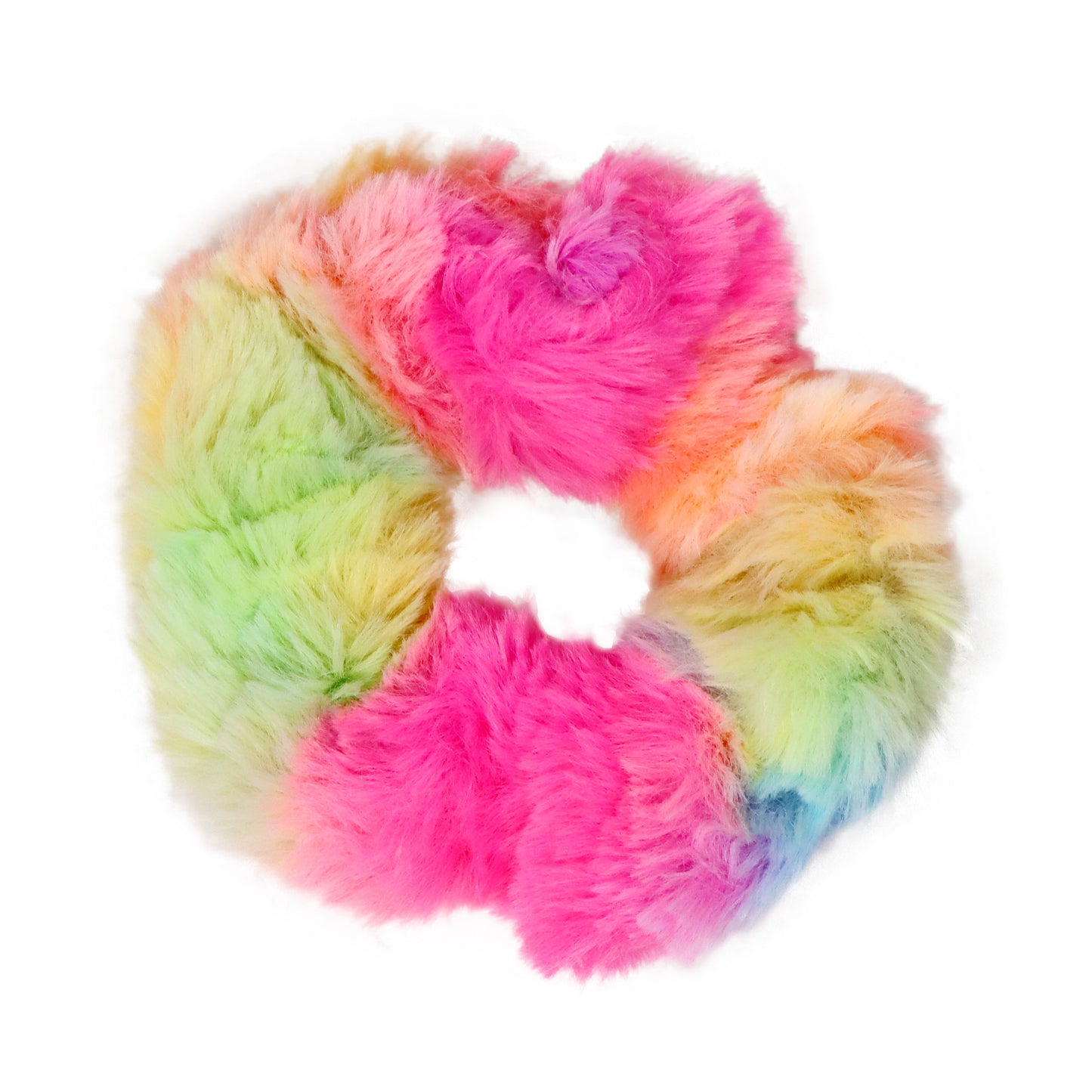 Pink Poppy - Fluffy Scrunchie