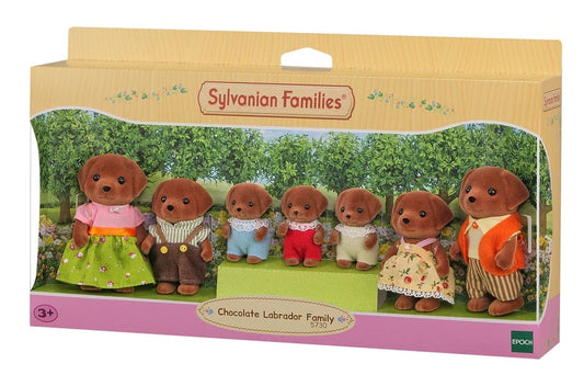 SF - Chocolate Labrador Family Set