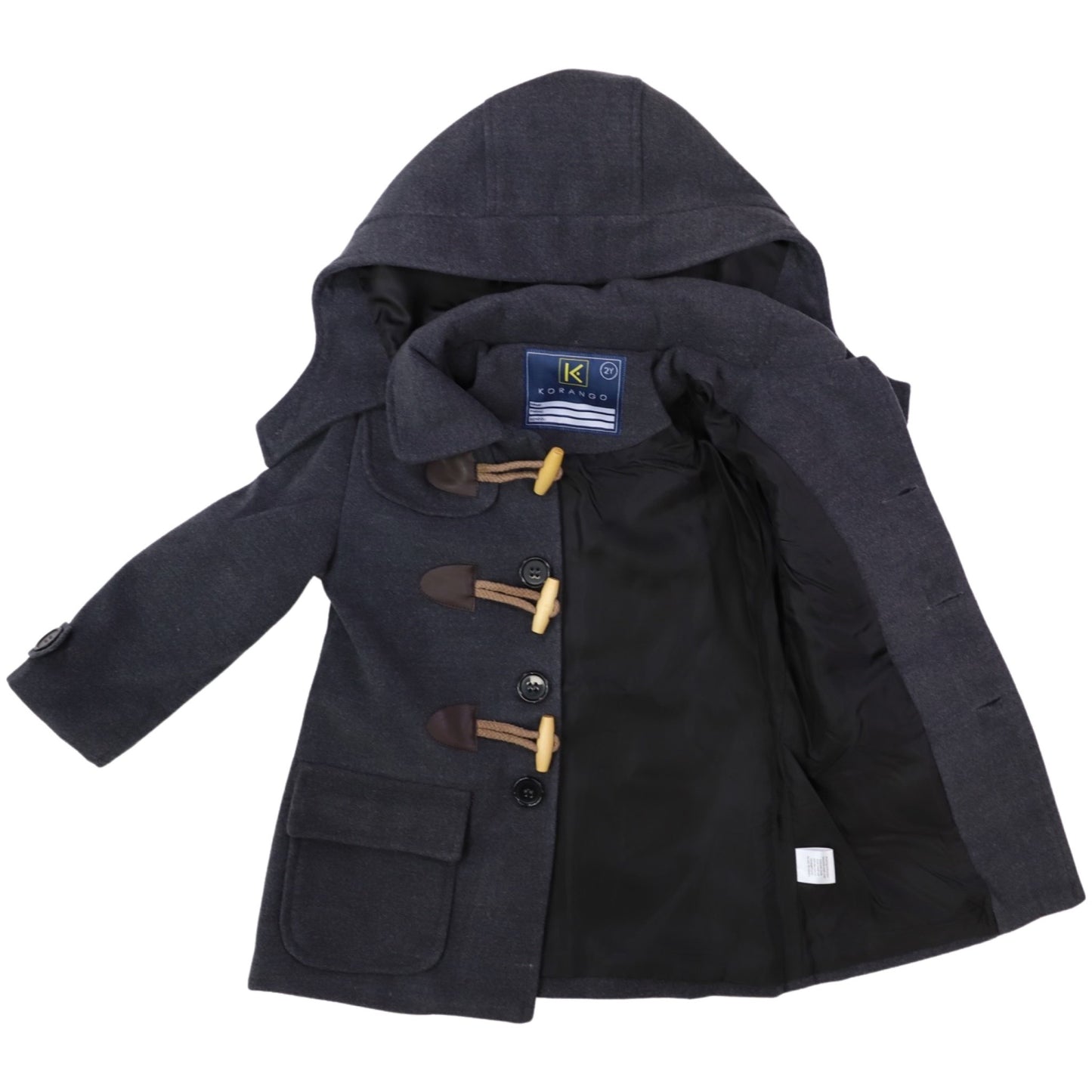 Korango - Duffle Overcoat - Navy-Baby