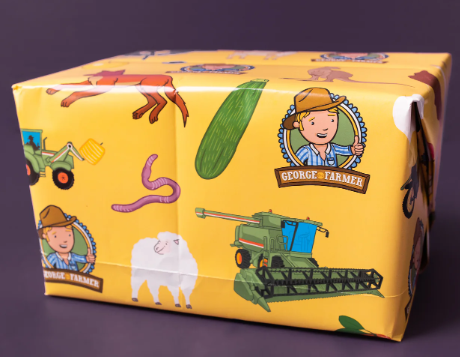 George the Farmer- Gift Wrap